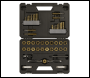 Sealey AK3046 Premier Metric & Imperial Titanium Coated Hexagonal Tap & Die Set 46pc
